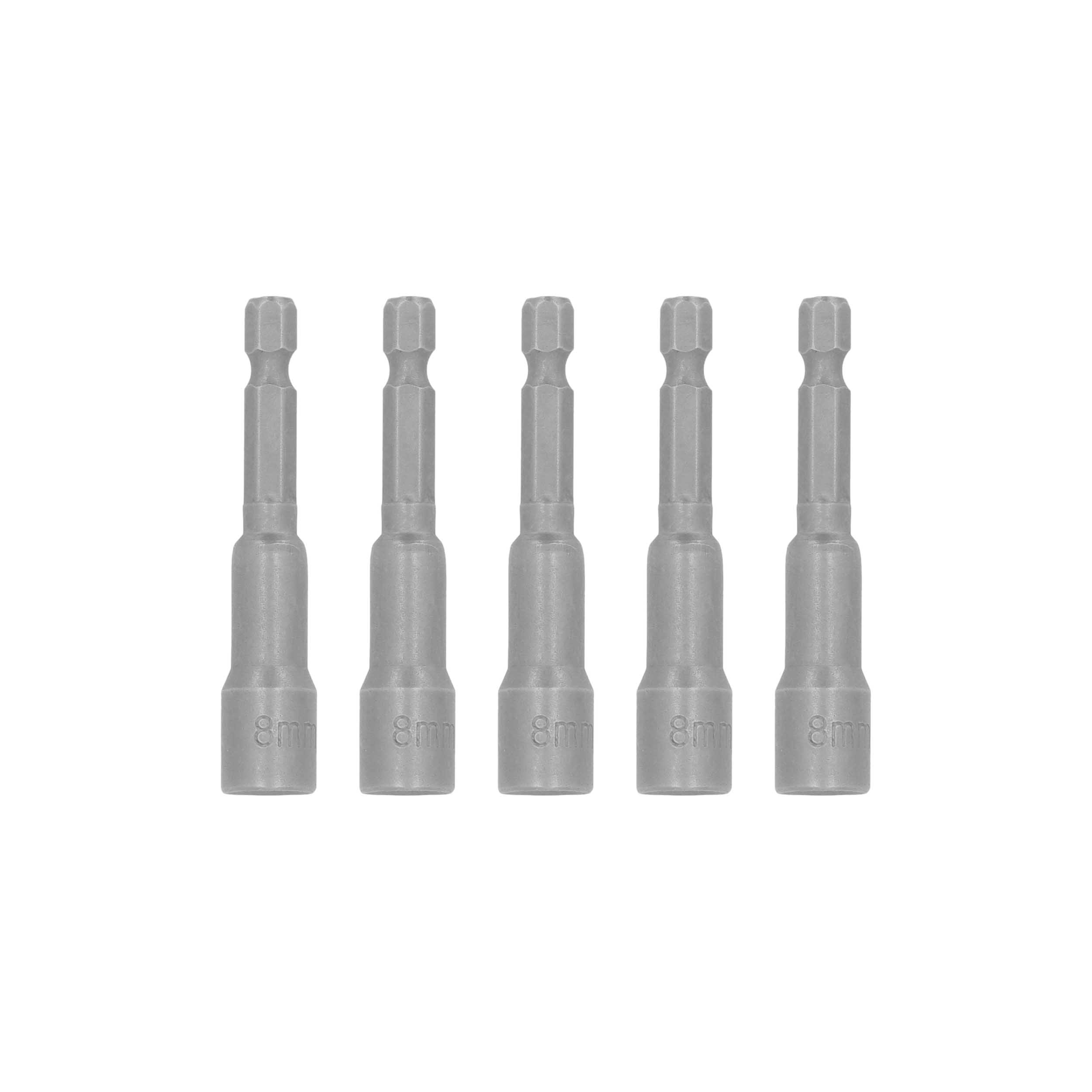 8MM Magnetic Metric Nut Driver 1/4" Drive 5PK