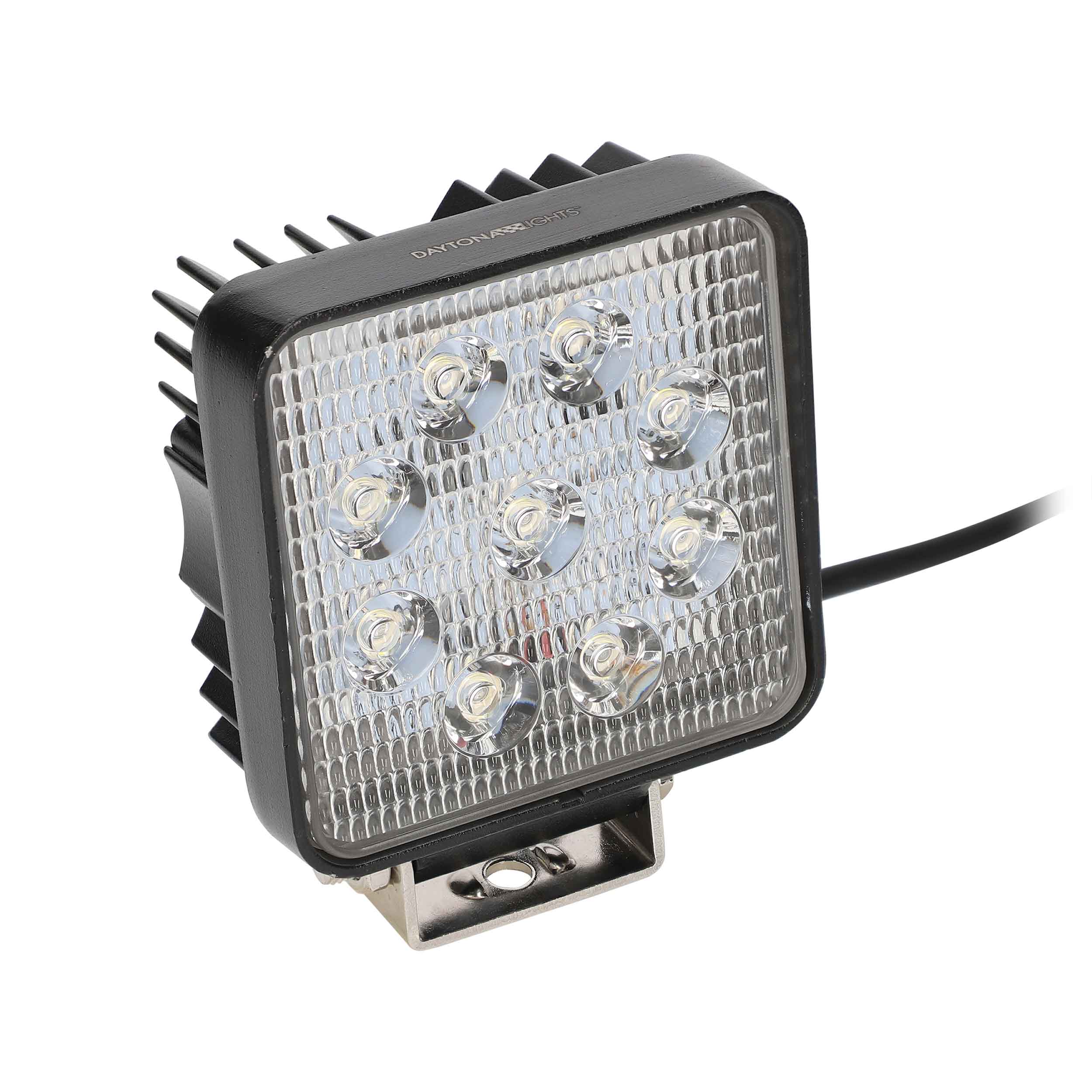 Daytona Lights Square Driving Lights - 9 LED (2PK)