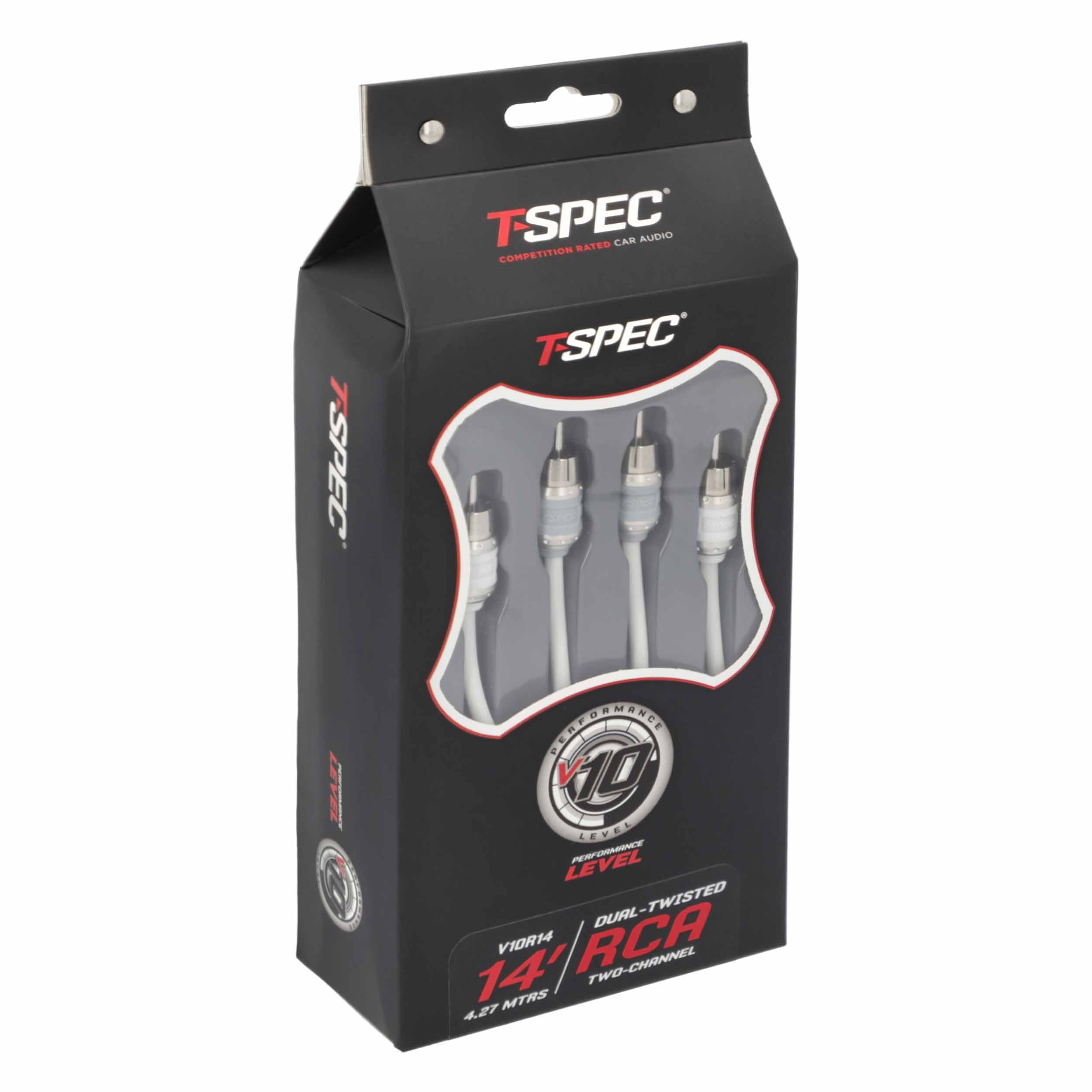 RCA v10 Series 2-Channel Audio Cable - 14 FT