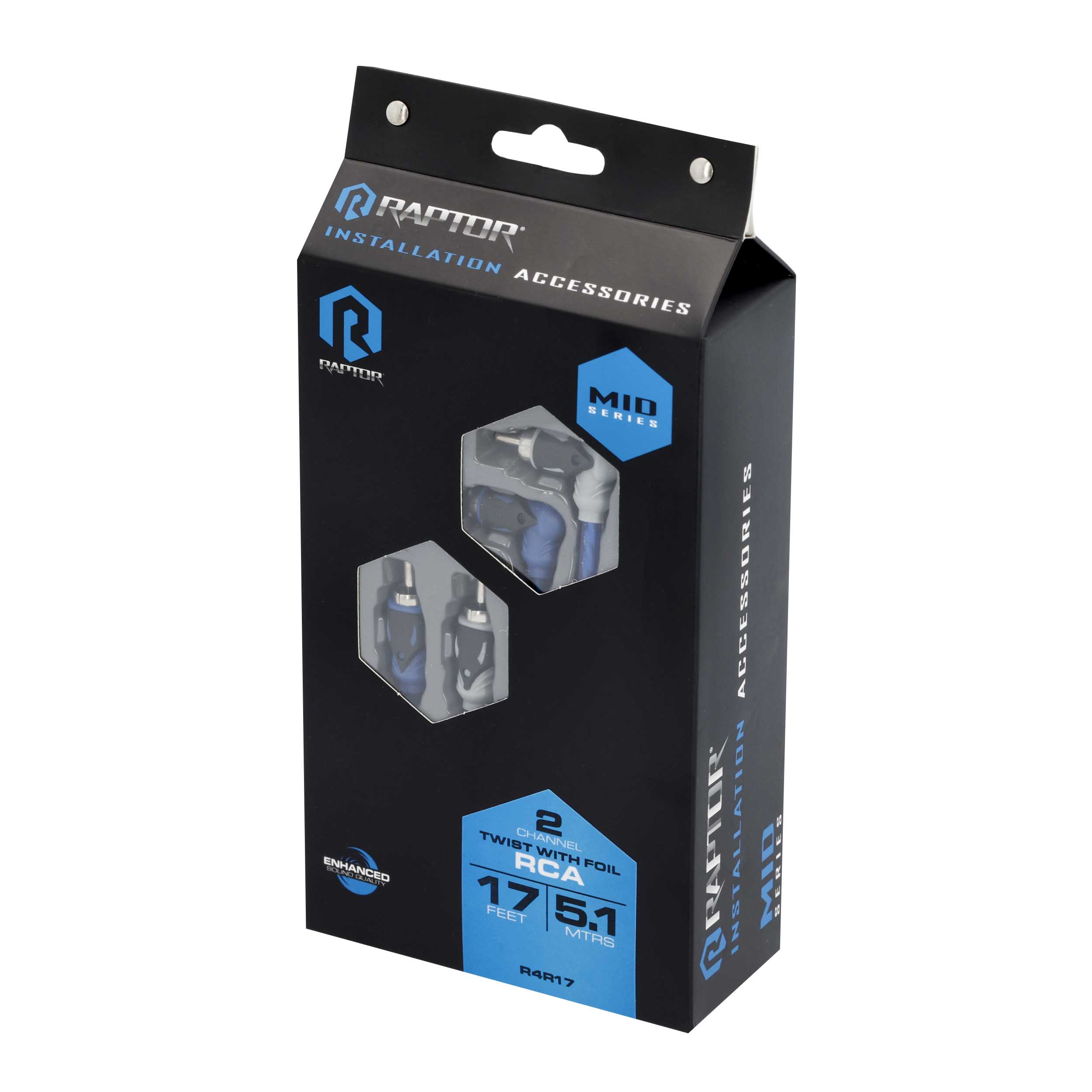 RCA 2-Channel Audio Cable - Mid Series 17 Feet