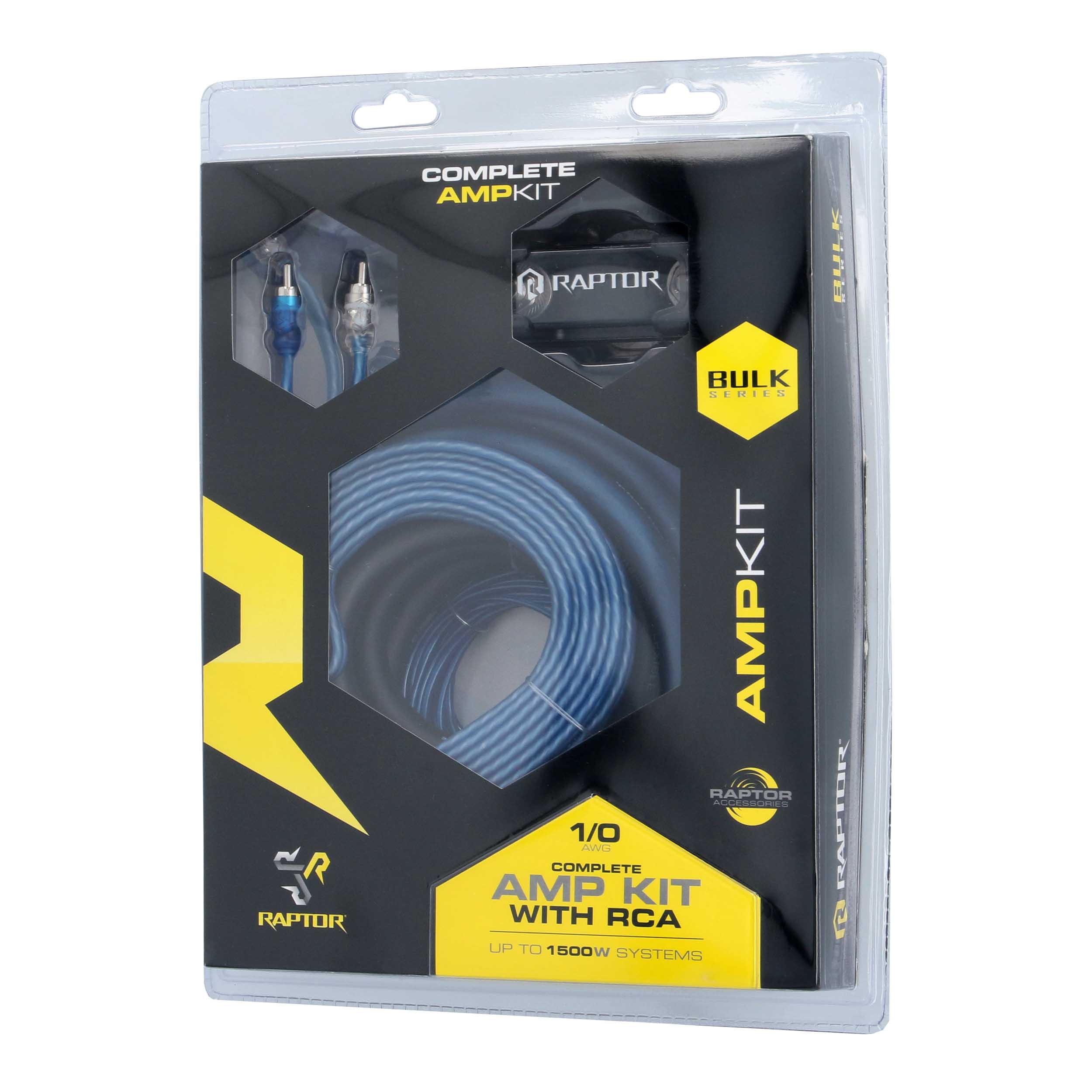RAPTOR CCA 1/0 AWG AMP KIT - BULK SERIES