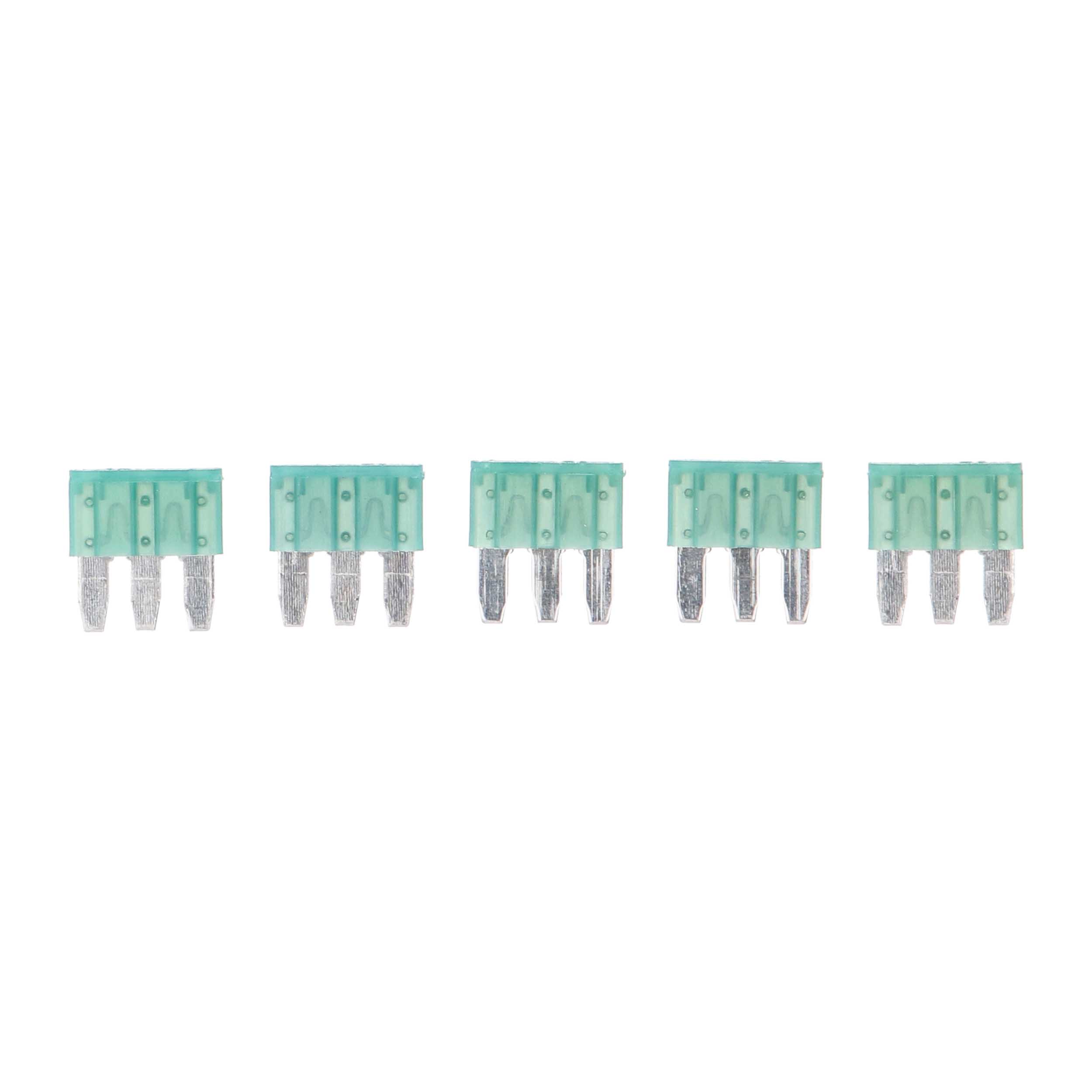 15 AMP ATL DUAL CIRCUIT MICRO FUSES - 5 PACK