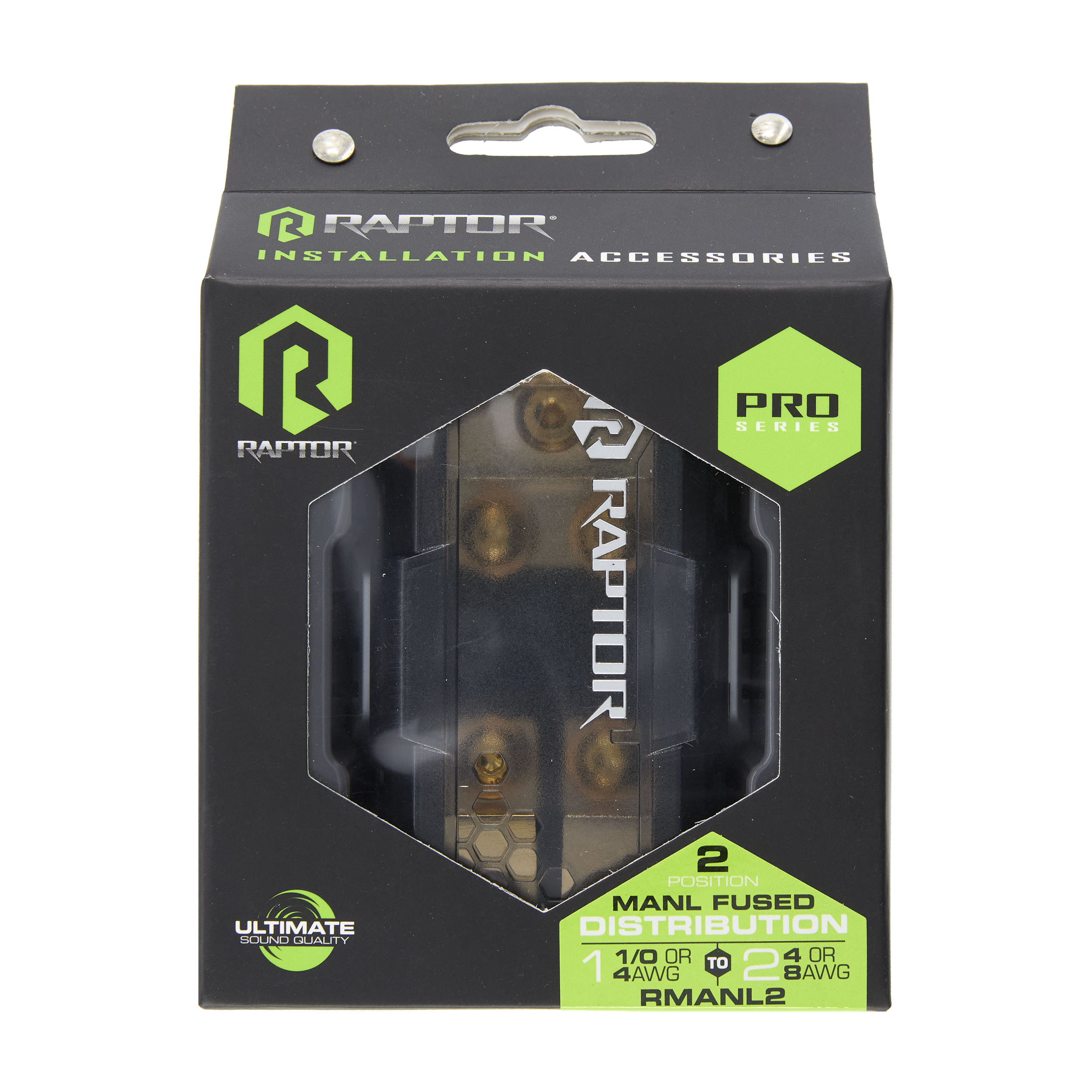 Pro Series MANL Fused Distribution Block | 2 Position
