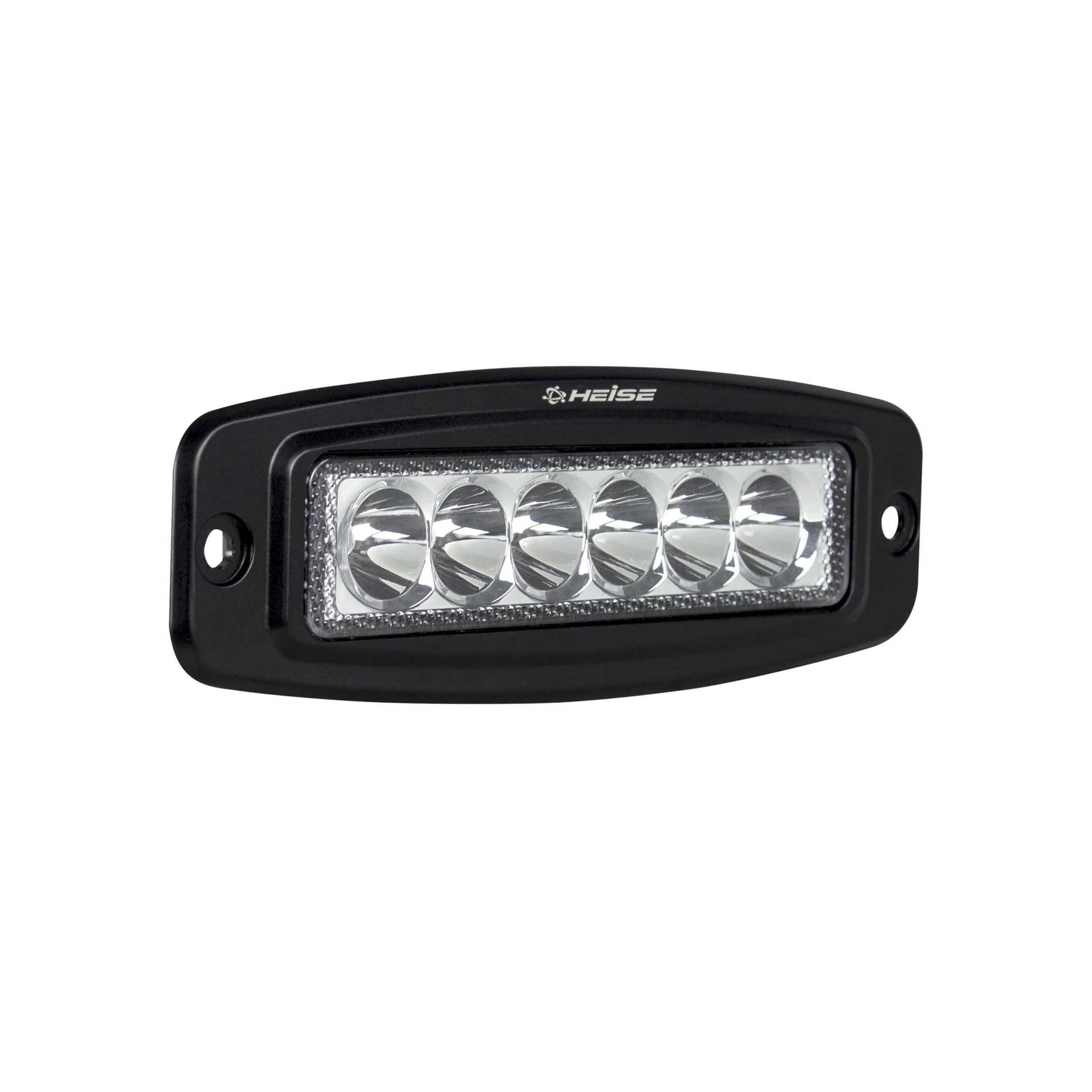 Single Row Flush Mount Driving Light - 6 LED