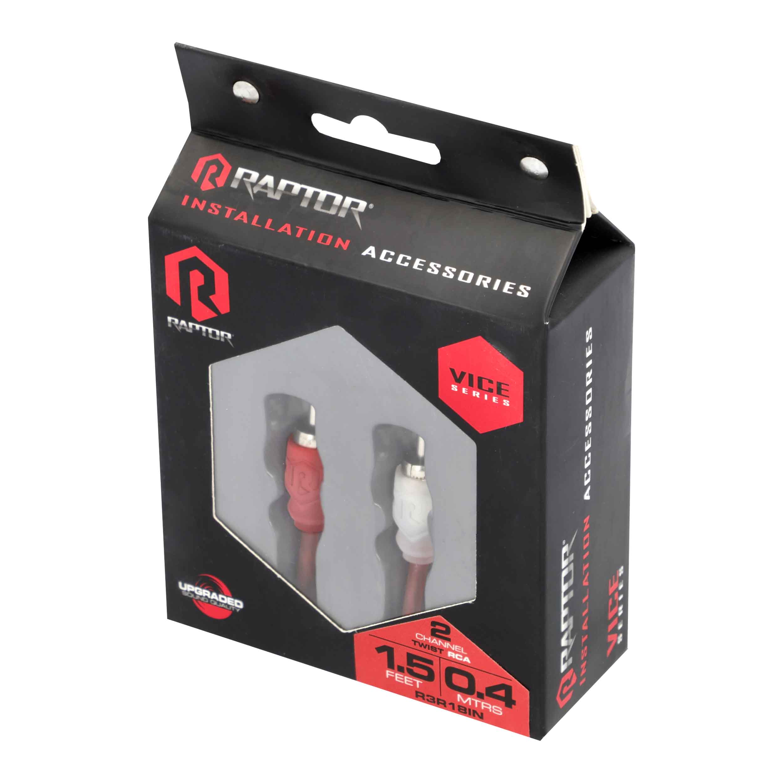 RCA 2-Channel Audio Cable - Vice Series 1.5 Feet