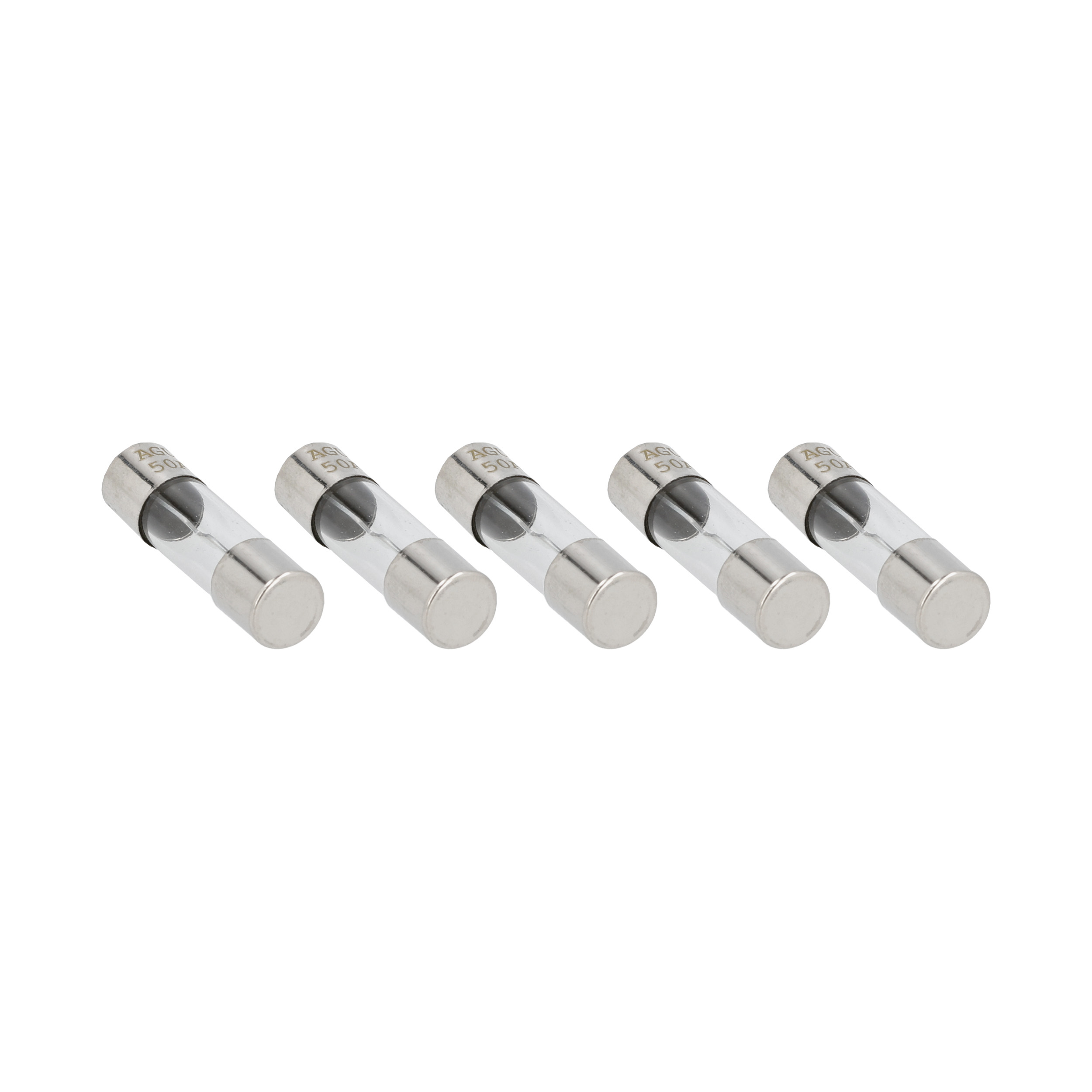 50 AMP AGU Fuses Nickel Plated - MID SERIES - 5 PK