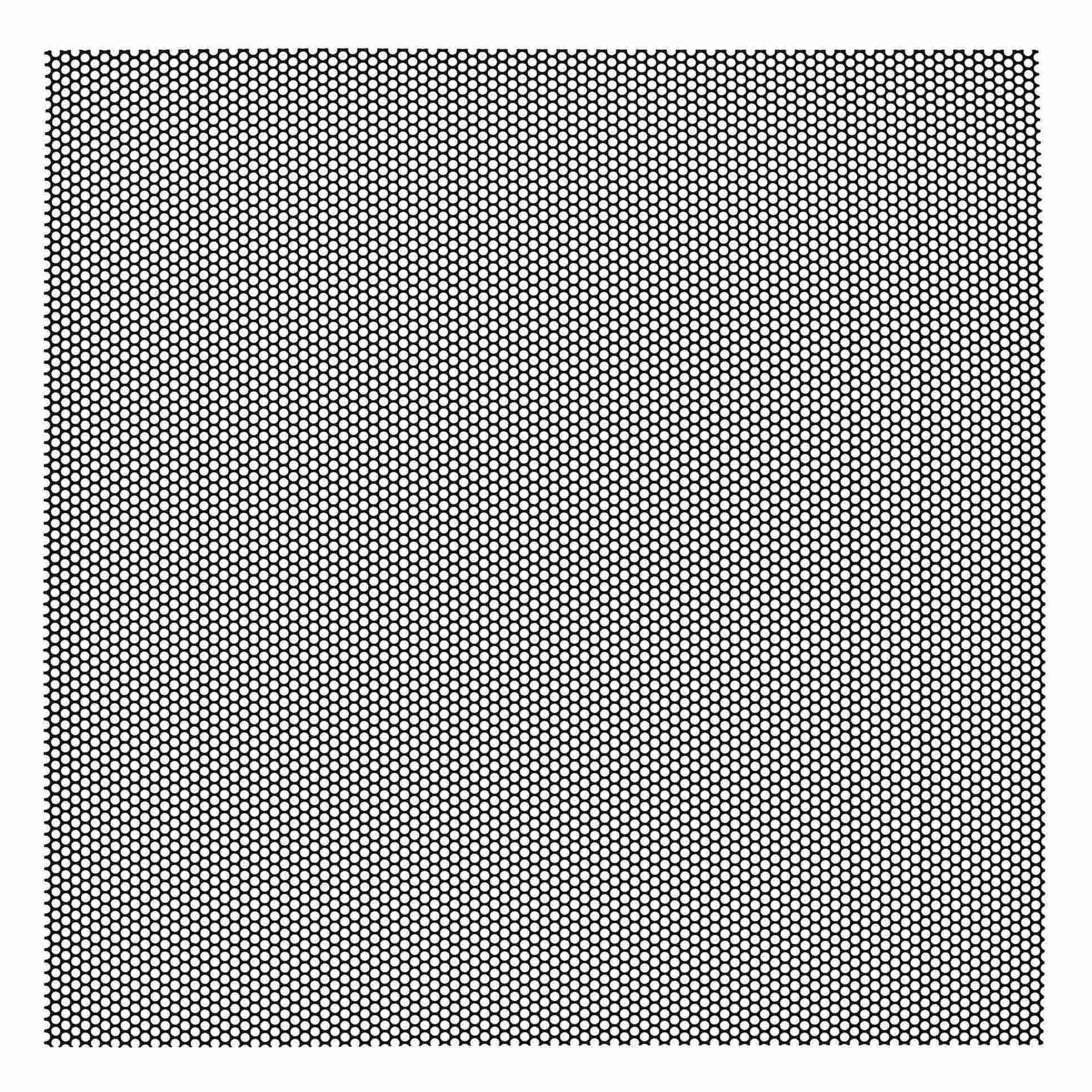 Metal Mesh Grille Material - Honeycomb Hex Pattern