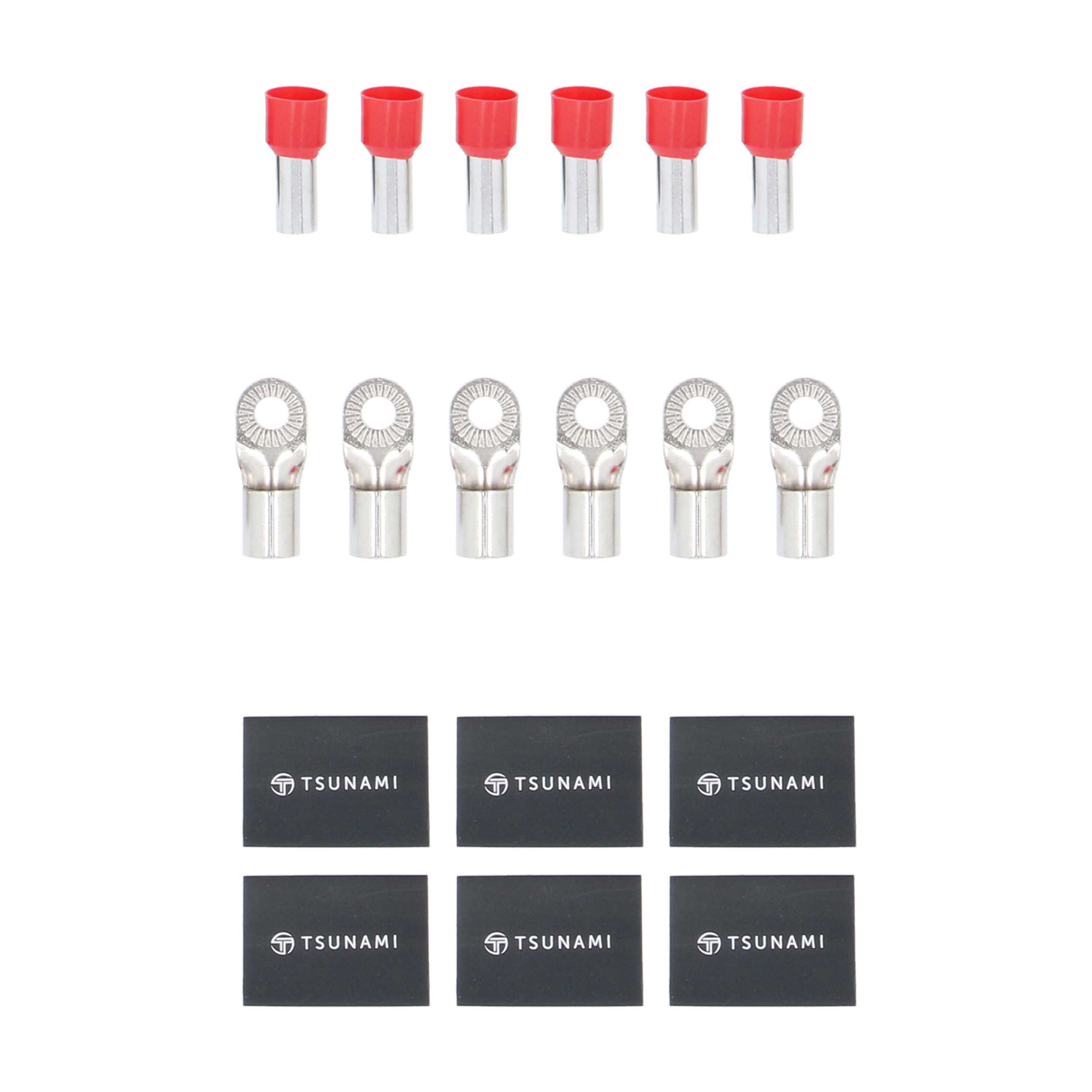 50Ft Spool Red 0ga w/Acc Kit