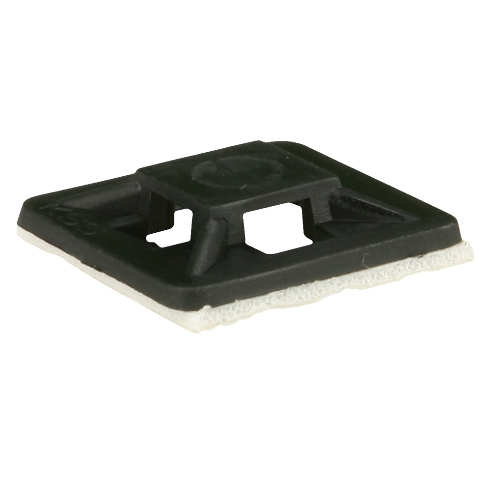 3/4IN X 3/4IN ADHESIVE BACKED CABLE TIE MOUNT