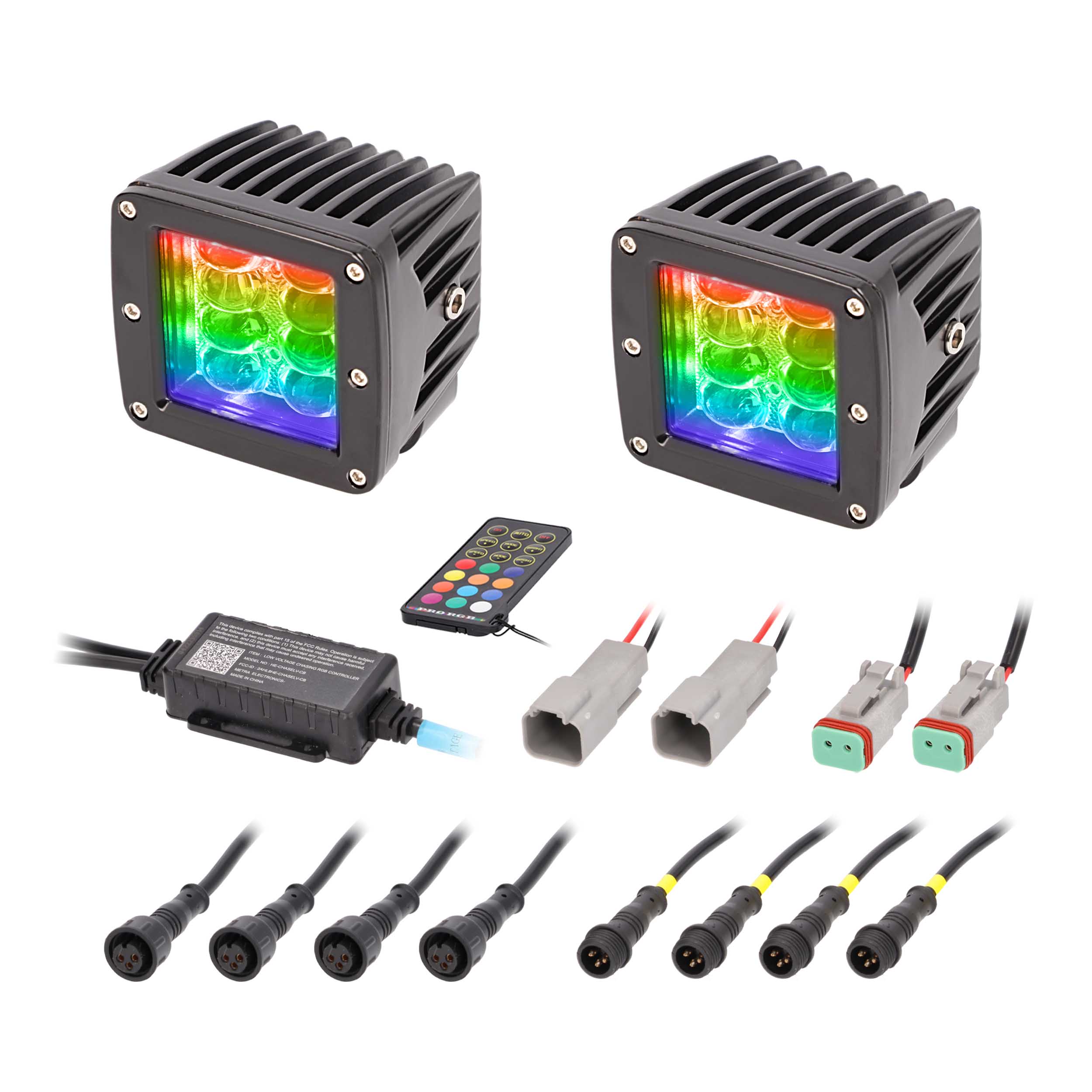 Standard Mount Chasing LED Cube Lights