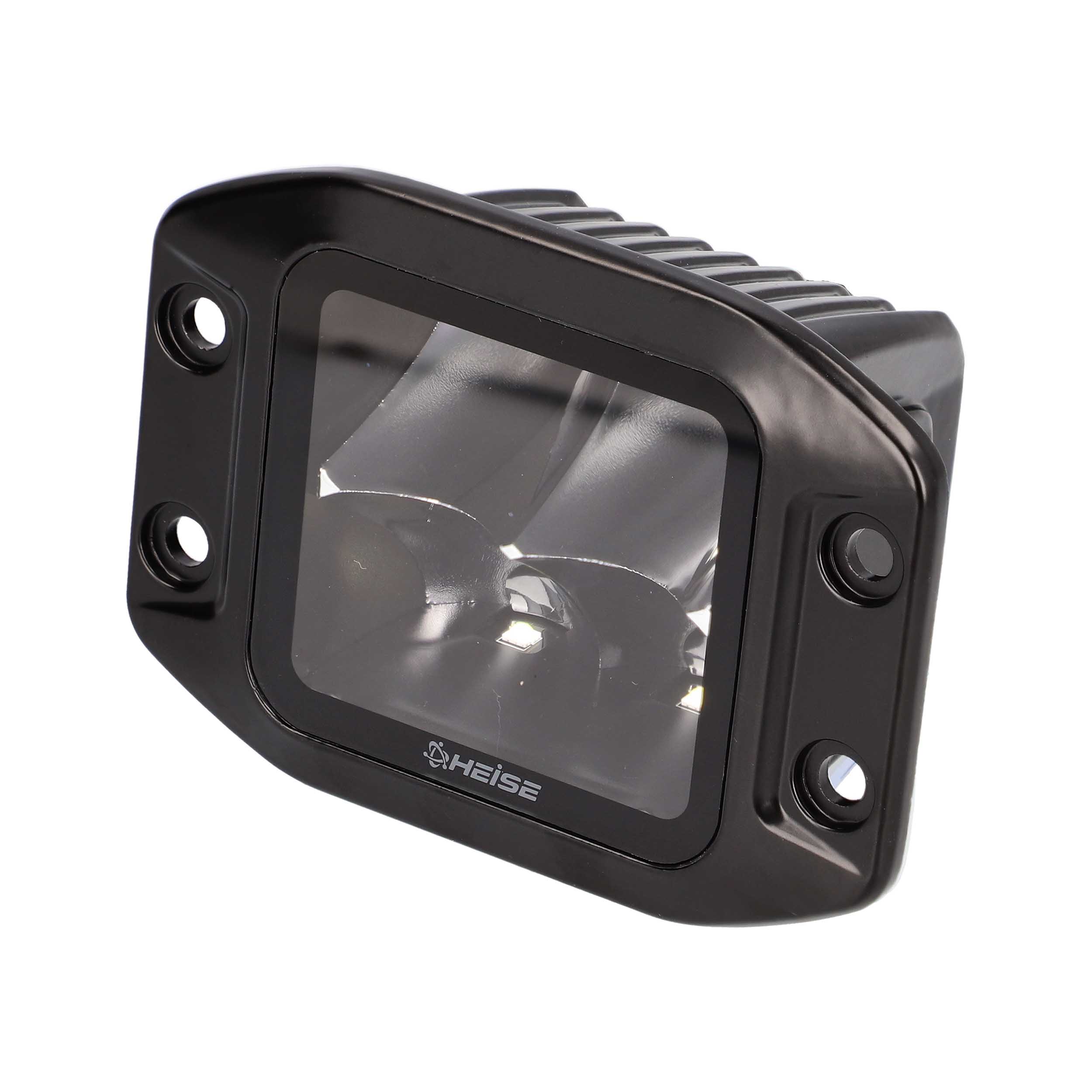 Blackout Flush Mount 3.5" Cube 4 LED Light - Spot