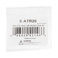 20 Amp 2 Leg Micro ATR Fuse - 5PK