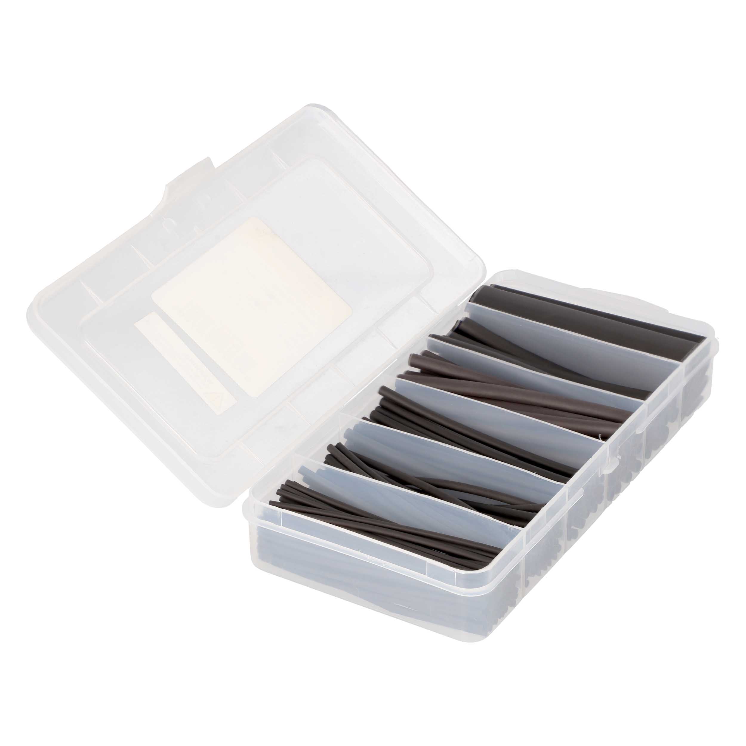 Heat Shrink Tubing Kit - 160 Pc 4 in 2:1 Assorted - Black