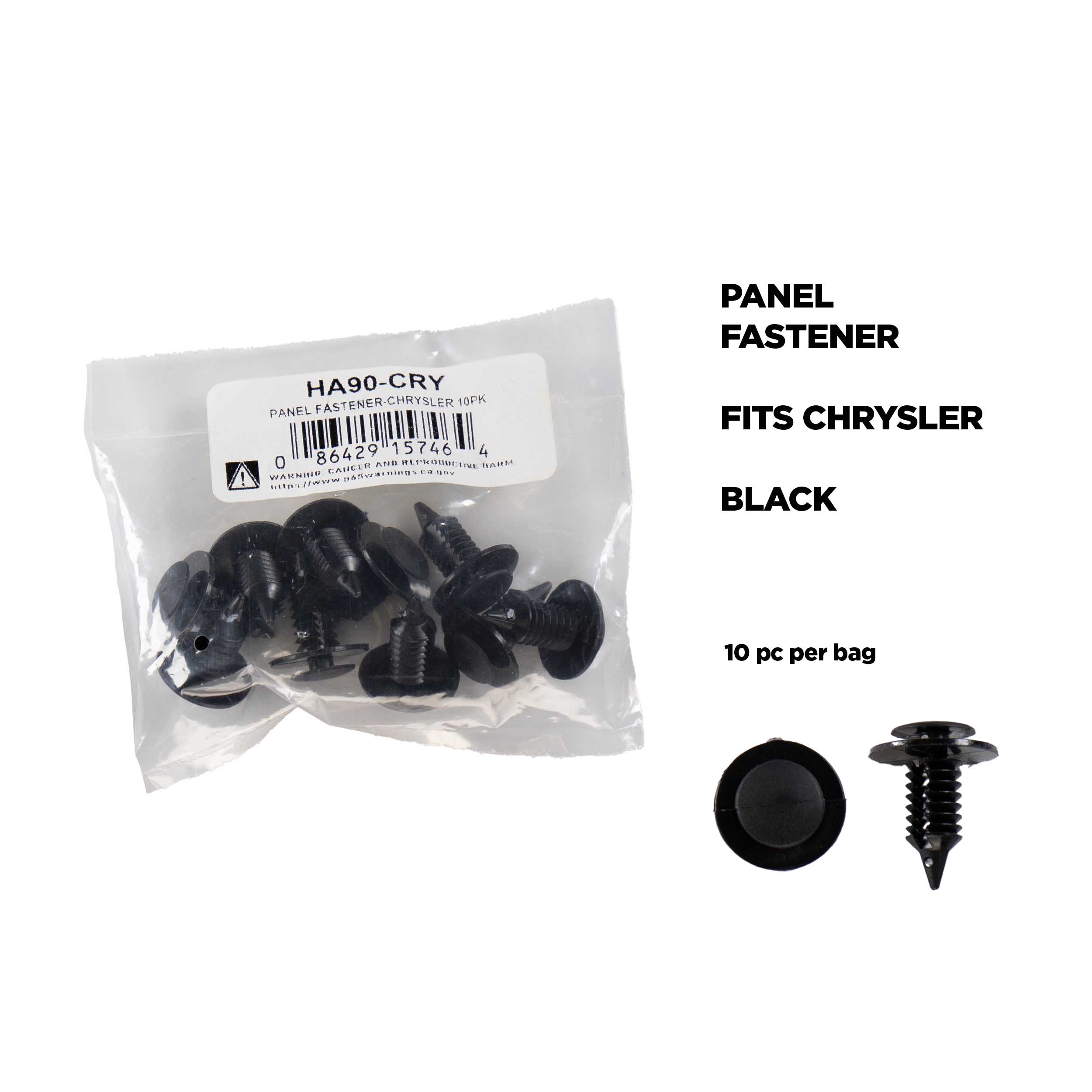 Chrysler Panel Fastener - Package of 10