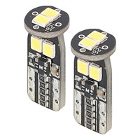 T10 White Bulbs with Integrated Internal CANBUS System - 2-P