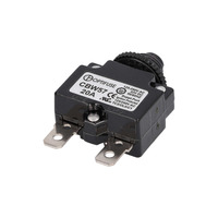Miniature Line-Voltage Circuit Breaker -  20 Amp