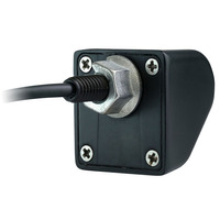 Above License Plate Backup Camera with Black Metal Housing