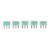 15 AMP ATL DUAL CIRCUIT MICRO FUSES - 5 PACK