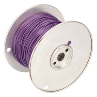18 GA US GPT ALL COPPER PRIMARY WIRE PURPLE - Coil of 500 FT