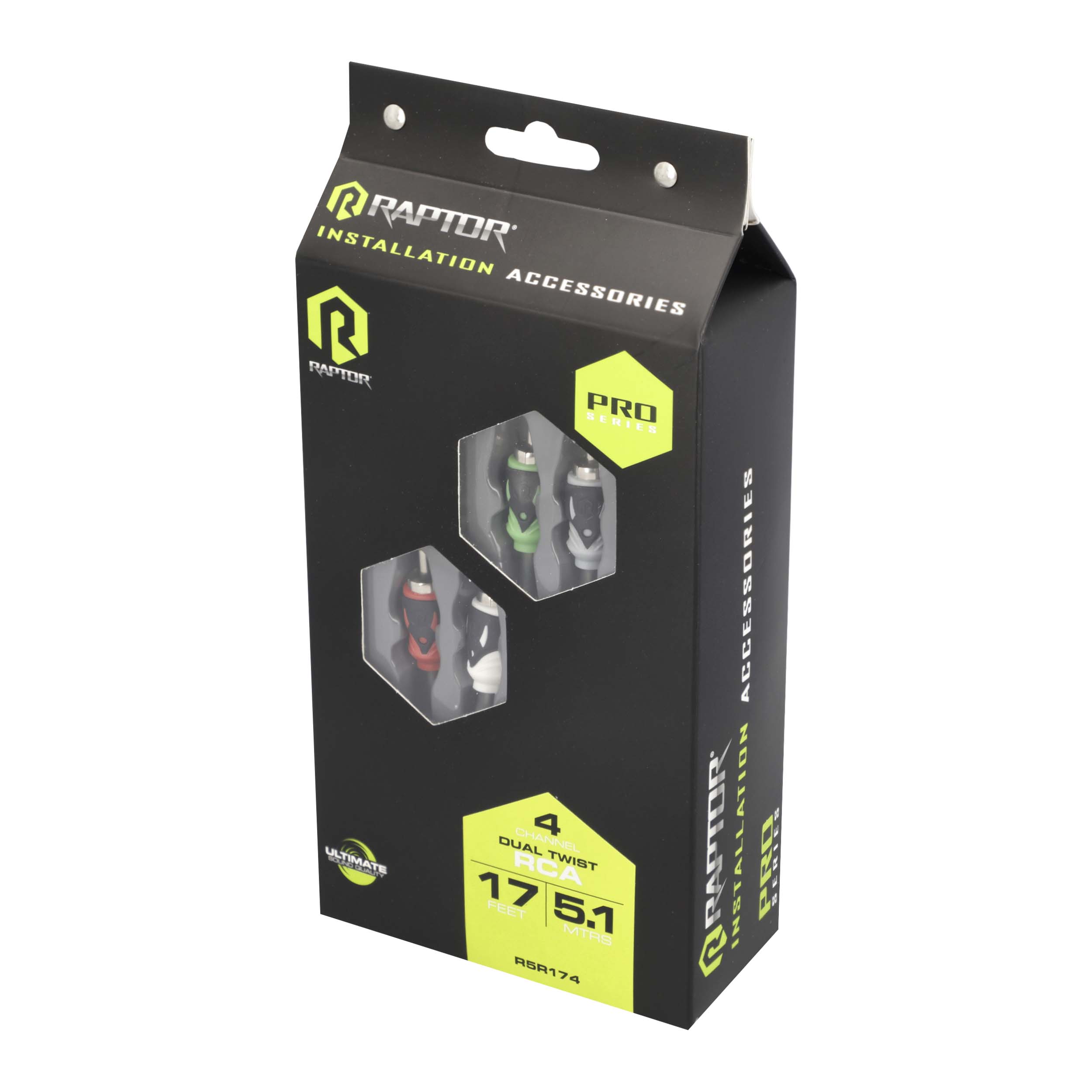 RCA 4-Channel Audio Cable - Pro Series 17 Feet