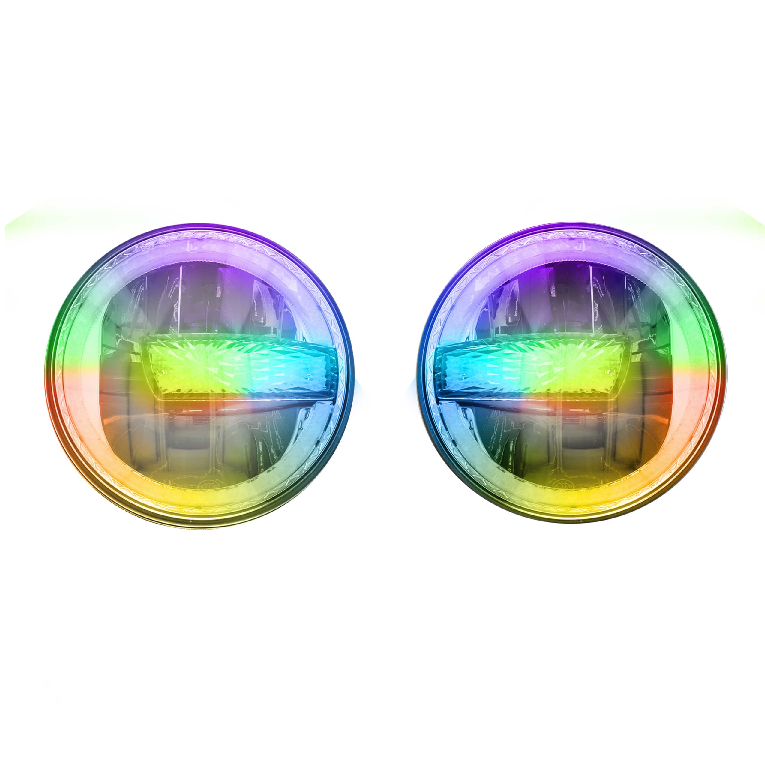 7" Premium Chasing LED Headlights - Fits select Jeeps®