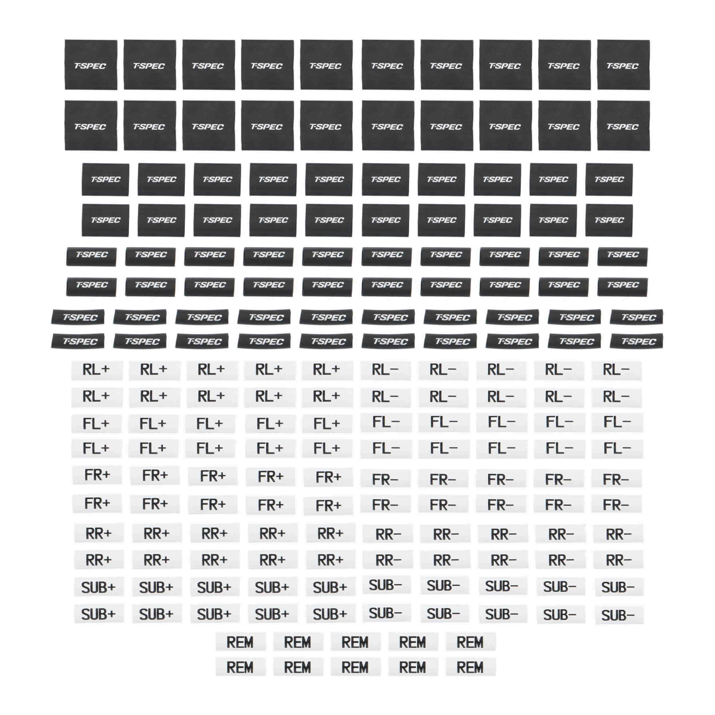 Clean Wire Installation Heat Shrink Label and Ferrule Kit