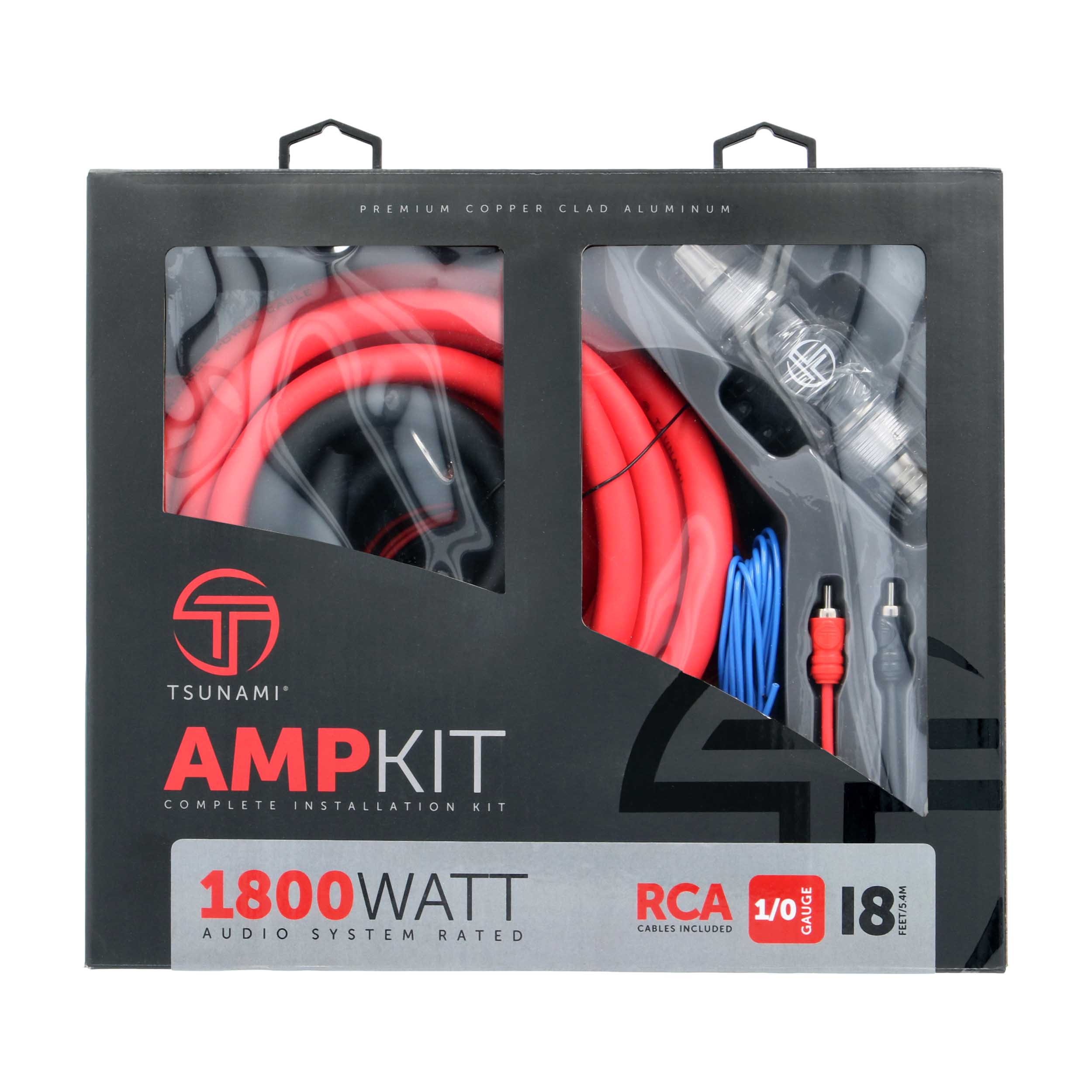 1800W 1/0GA CCA Amp Kit