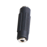 3.5 Female to Female Barrel Connector Nickel - Package of 10
