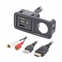 USB/AUX/HDMI® Replacement Panel - Jeep® 2014-2018