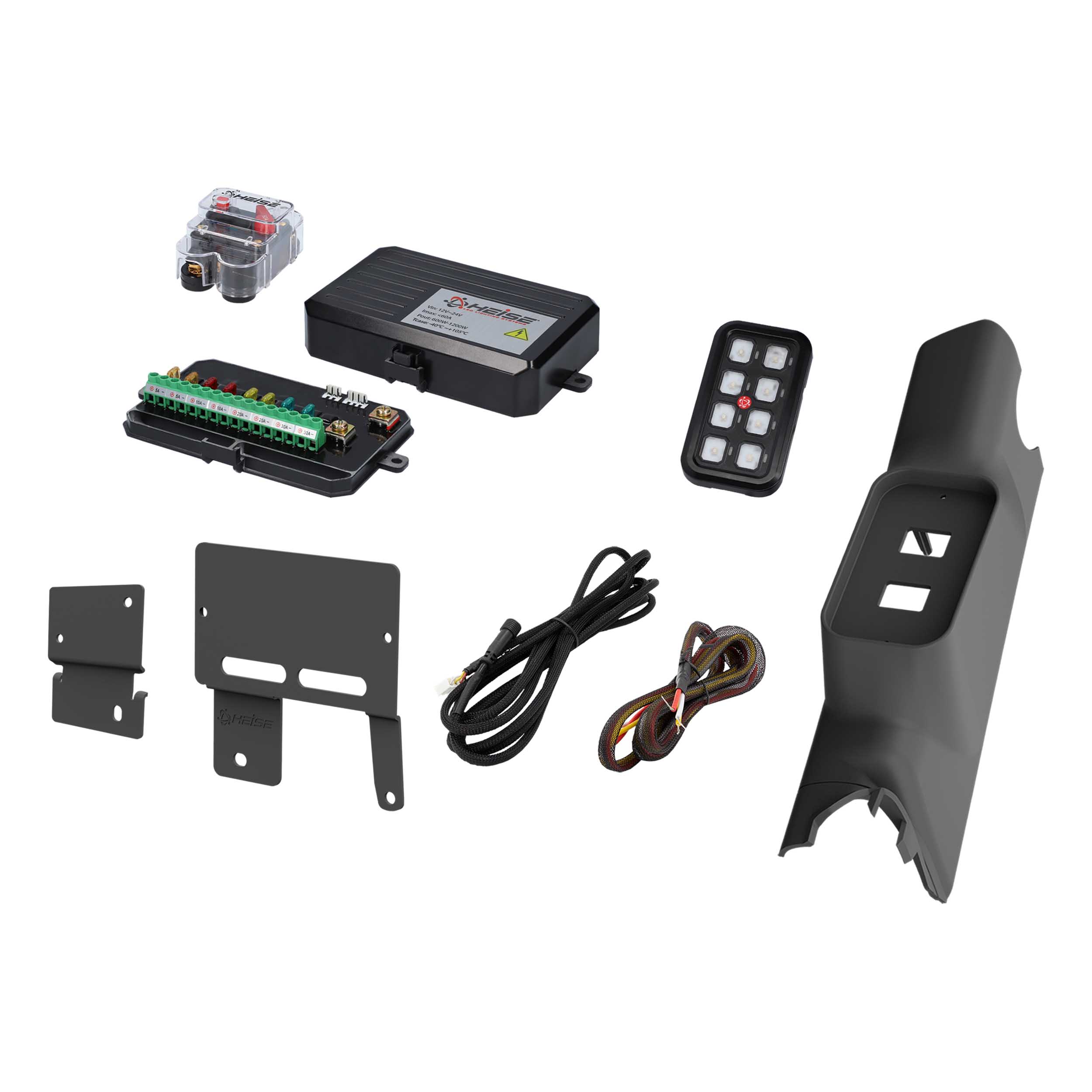 A-Pillar 8-Gang Switch Panel System