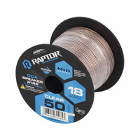 Vice Series CCA Speaker Wire | 18GA | 50 ft. | Clear