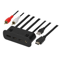 USB/AUX/HDMI® Replacement Panel  - Chrysler | Dodge | Jeep 2015-2016