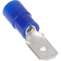 Blue Nylon Male Quick Disconnect 16-14 Gauge .250