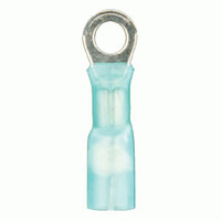 Heat Shrink Blue Ring Terminal 16-14 Gauge 5/16 inch