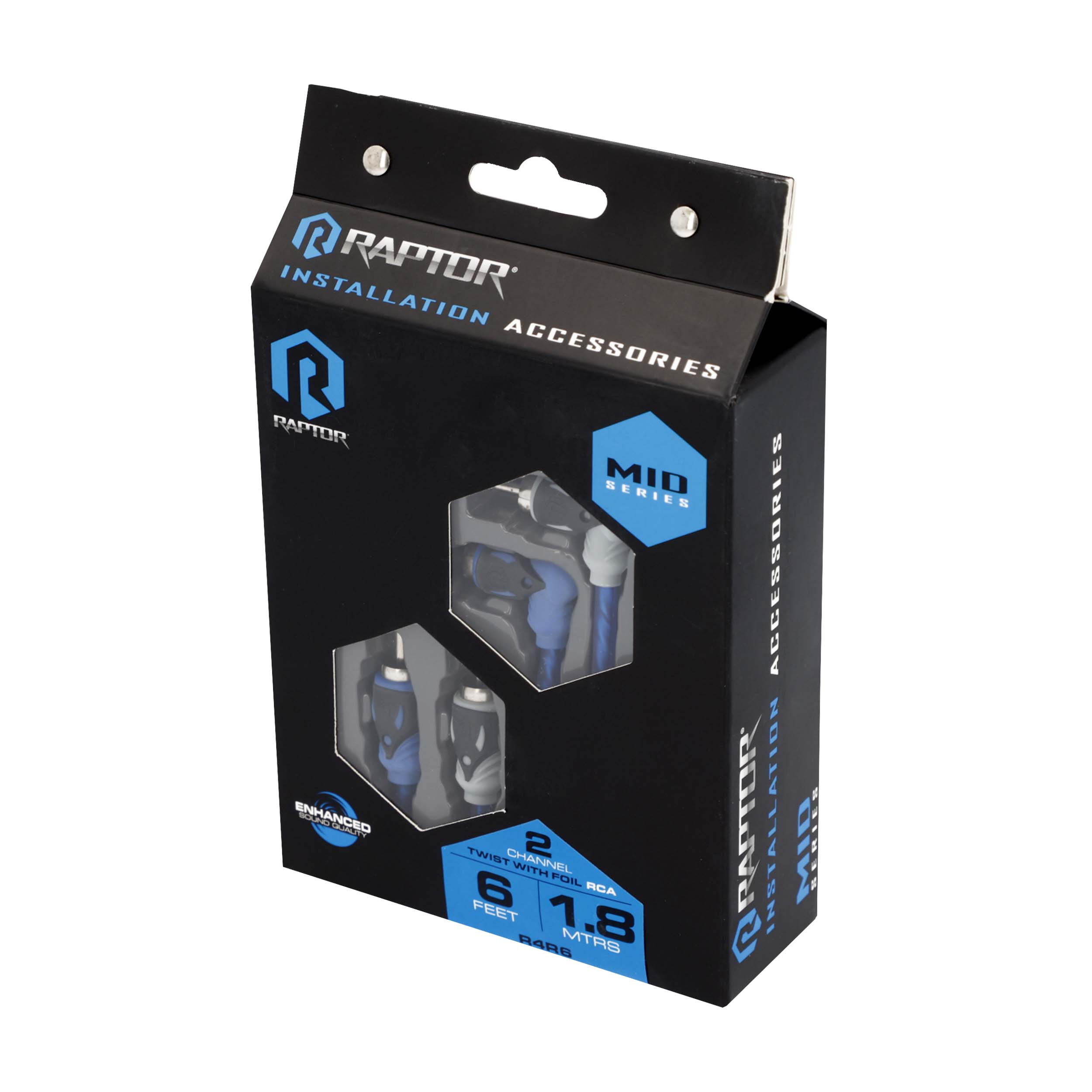 RCA 2-Channel Audio Cable - Mid Series 6 Feet