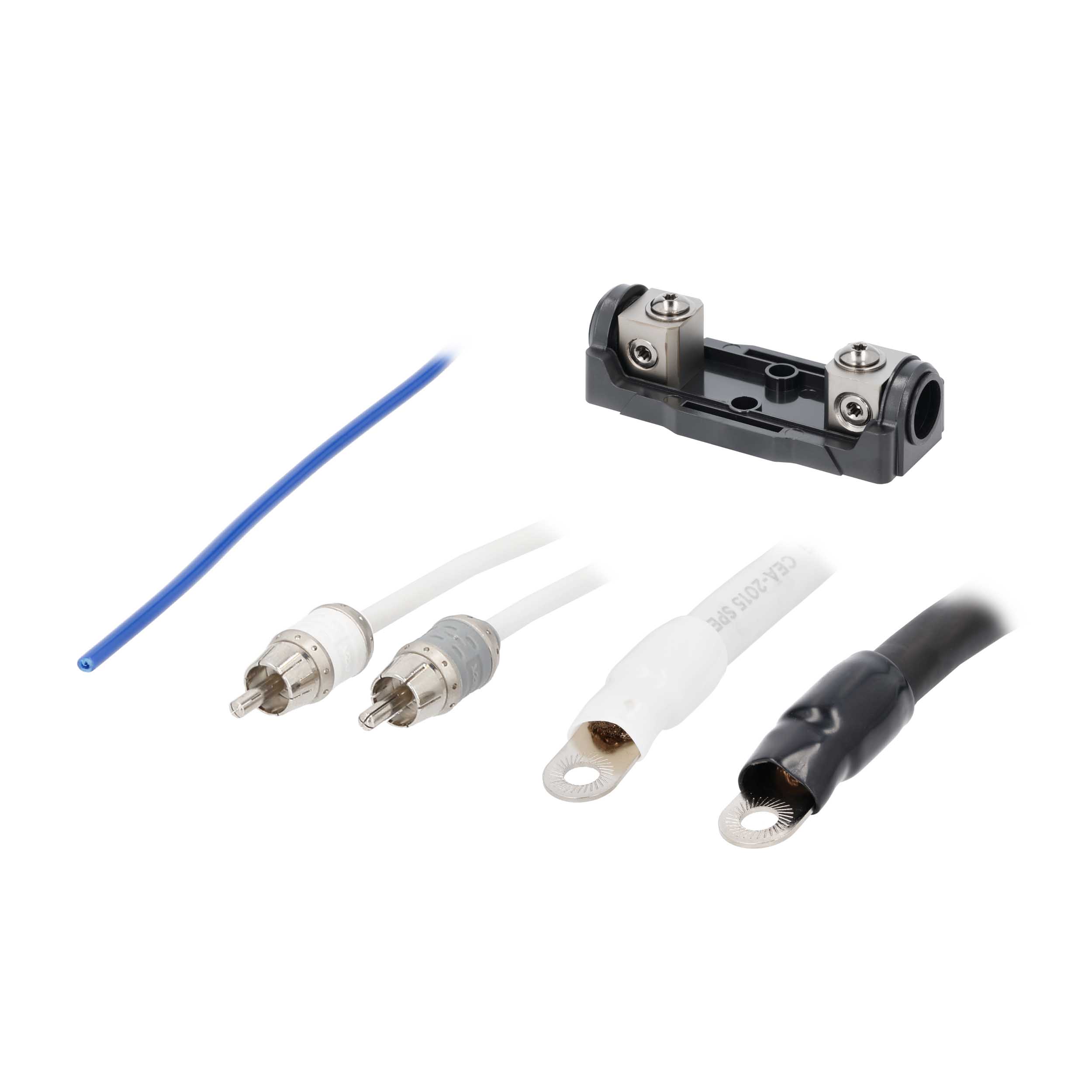 v10 1/0 AWG Amp Kit - 5200 W with RCA Cable