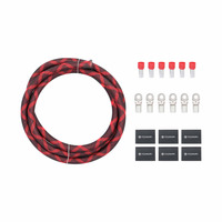 50Ft Spool Red 0ga w/Acc Kit