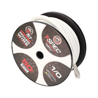 V10 OFC Tinned Power Wire | 1/0 AWG | 50 ft. | Pearl