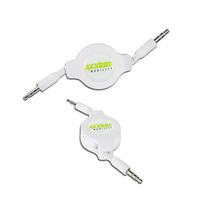 3.5 Mini Jack Retractable Extension Cable |4 in.