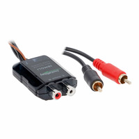 Mini 2-Channel RCA Stereo Ground Loop Isolator