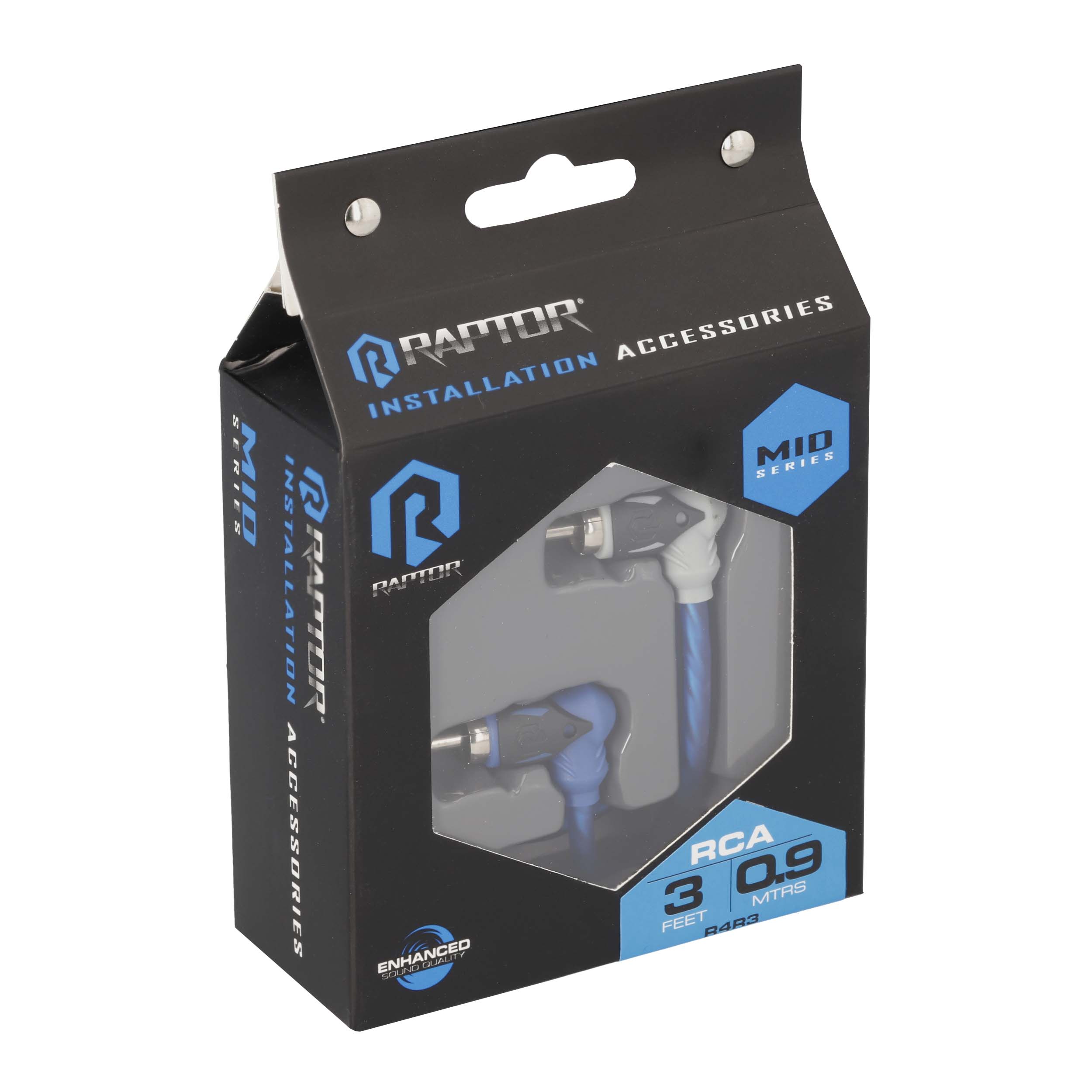 RCA 2-Channel Audio Cable - Mid Series 3 Feet