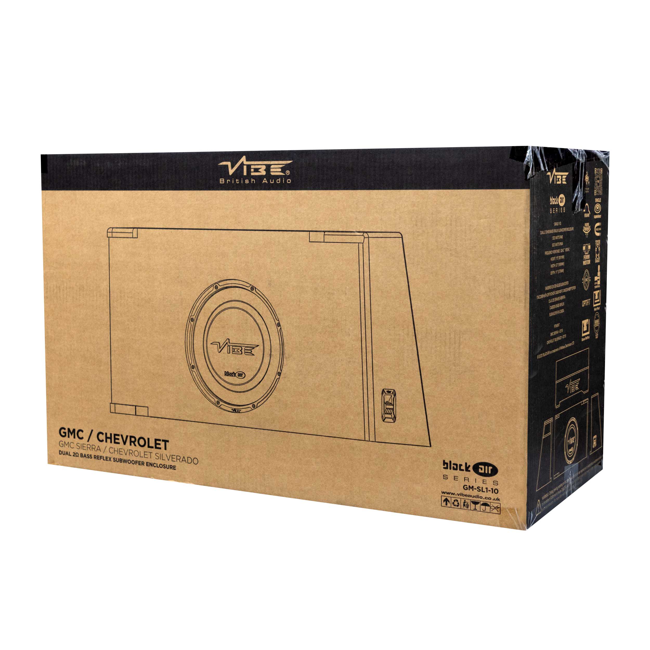 OEM-Fit Sub Enclosure – Chevy Silverado | GMC Sierra Crew Cab 2019-2025