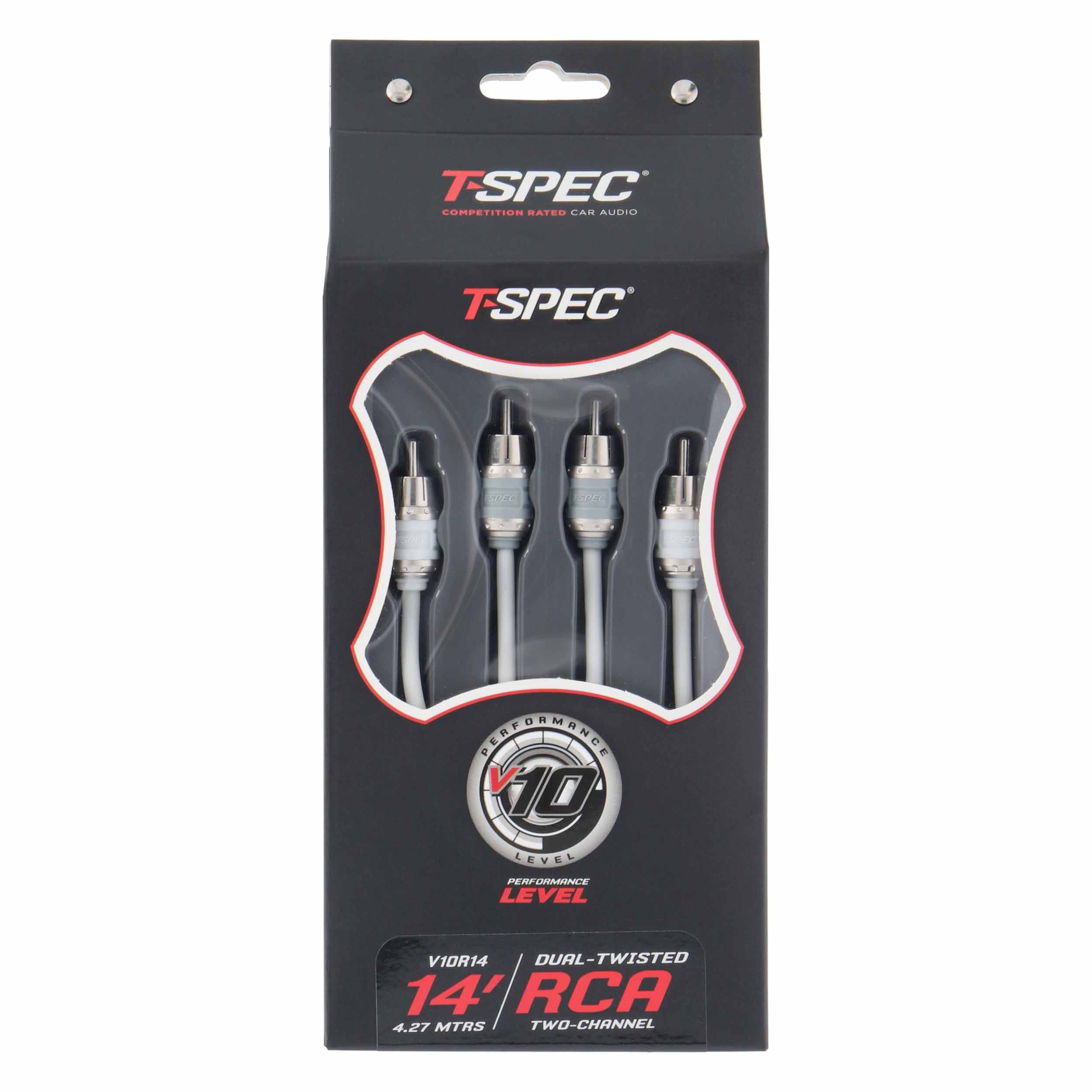 RCA v10 Series 2-Channel Audio Cable - 14 FT