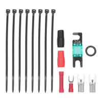 V6 Amp Kit with RCA | 8 AWG | 400W
