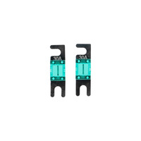 30 AMP Mini ANL Fuses Nickel Plated - MID SERIES - 2 PK