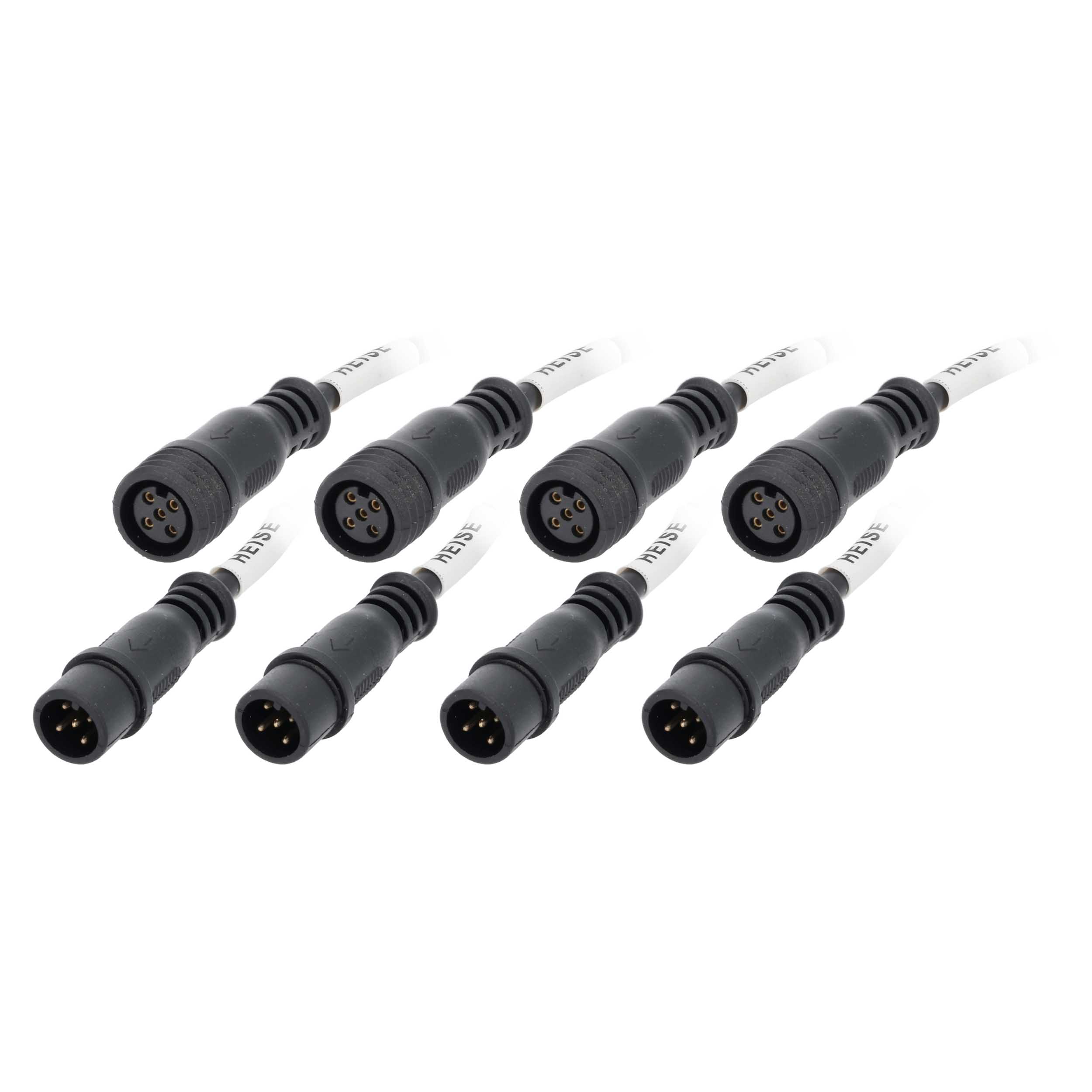 Heise Connect RGBW Solder-On Adapters - 4-Pack