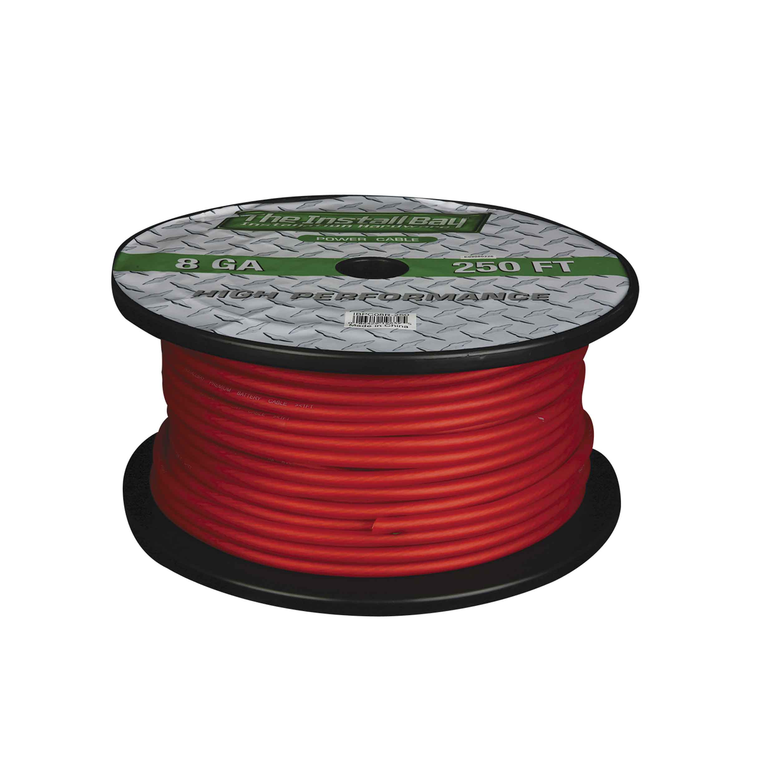 CCA Value Line 8 Gauge Power Cable Red - 250 Foot Coil