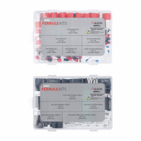 Clean Wire Installation Heat Shrink Label and Ferrule Kit | 380 Piece
