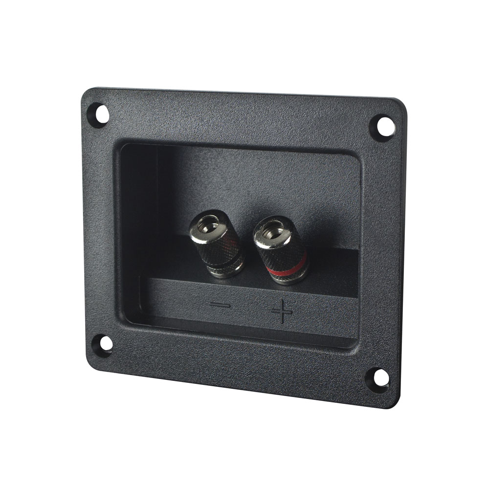 Terminal Cup Square Binding Post  Nickel - Each