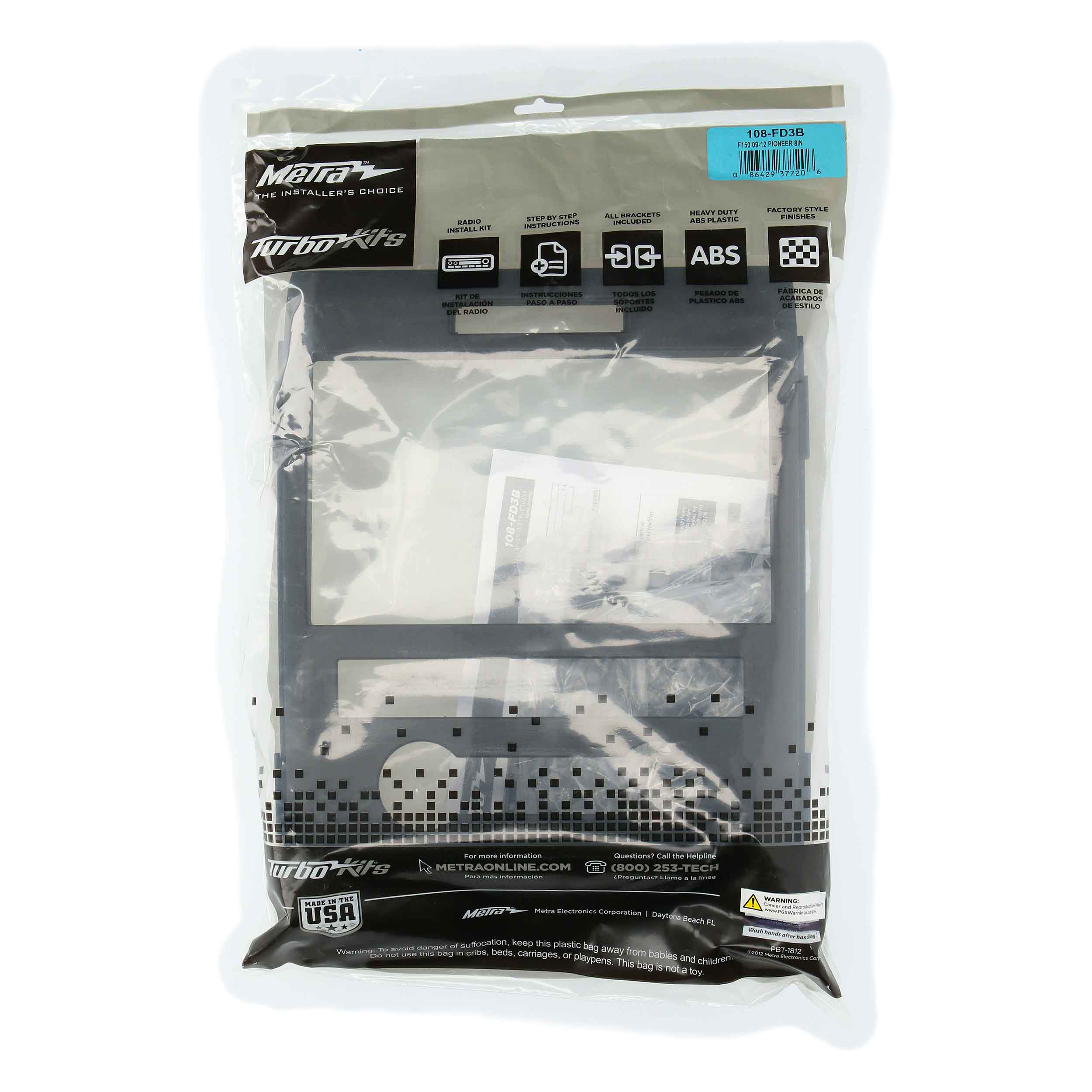 Ford F-150 2009-2014 - Fits Pioneer 8" Radios